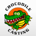 Crocodile Casting Logo