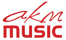 AKM Music Royalty Free Music UK Logo