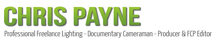 Chris Payne Lighting Cameraman Logo