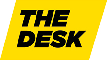 THE DESK Print Sign Design