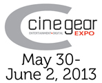Cine Gear Expo 1st - 4th June  2017 Logo