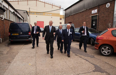 HRH Duke Of York Visits Renowned Studio