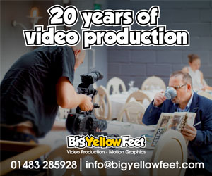 Big Yellow Feet Drone Filming