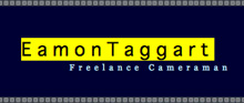 Eamon Taggart Cameraman Dublin Ireland, Logo