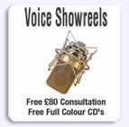 The Showreel - Voiceover workshops London Logo