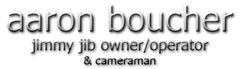 Aaron Boucher Jimmy Jib UK Logo