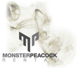 Monster Peacock Logo