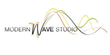 Modern Wave Studio Logo