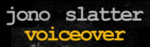 JONO SLATTER VOICEOVER Logo