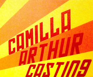 Camilla Arthur Casting Logo