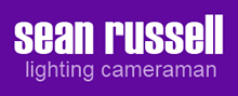Sean Russell Lighting Cameraman Logo
