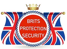 Brits Protection Security London Logo