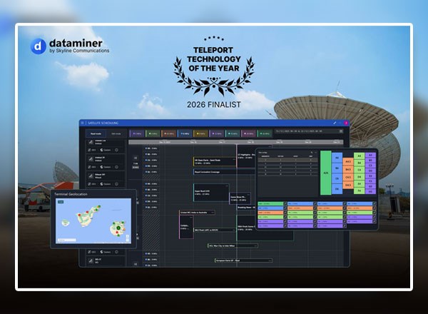 DataMiner SatOps Recognized For Converging Satellite And Telco Operations 